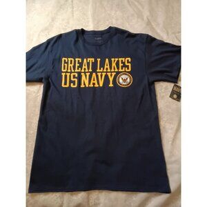 Great Lakes US Navy T-Shirt L Soffe Cotton NWT